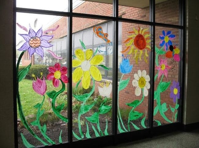 Fire-resistant-classroom-decor-windows