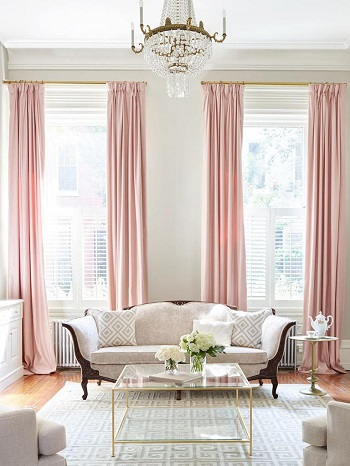 Go for gold Clever Upgrades Window Treatment Ideas For Perfect Spring