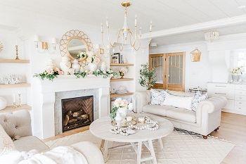 Gorgeous way to decorate a home with faux florals in spring that so inspiring 1