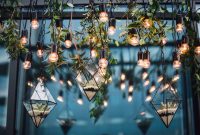 Hanging glass terrariums