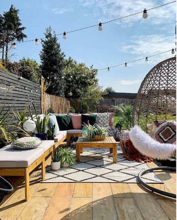 Inside featuring outside Exhilarating Garden Ideas That Always Be In Trend And Style