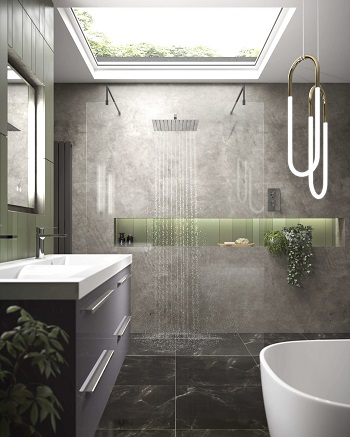 Let the light in Newest Stylish Wet Room Ideas To Get Spa-like Showering Experience