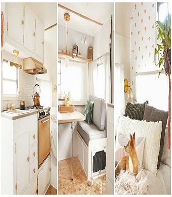 Original soothing space Selected RV Decoration Ideas You Want To Copy This Time