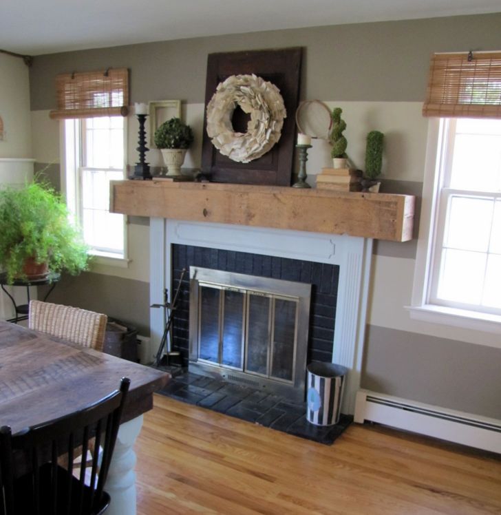Simple-farmhouse-mantel