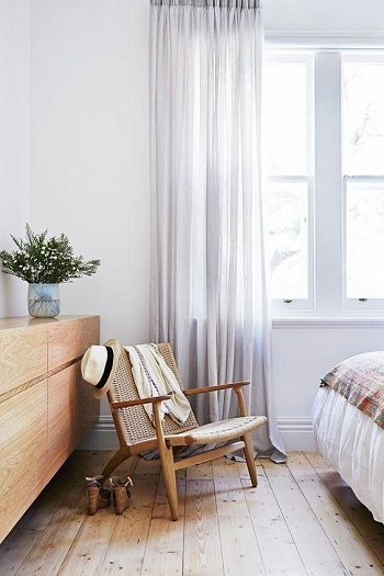 Soft and flowy sheers Clever Upgrades Window Treatment Ideas For Perfect Spring
