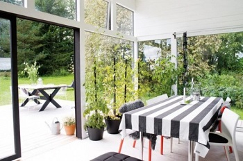 Unique orangery for listening to the rain or enjoy the nature during dinner 5