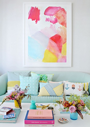 Vivid vignette Serving The Ultimate Staycation With These Tropical Room Design Ideas