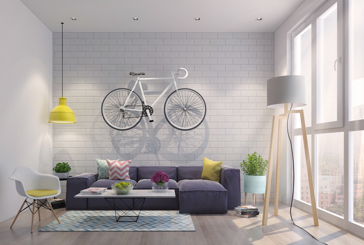 Exposed-brick-walls-high-lamp-hipster-living-room