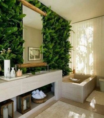 Super lush greenery wall
