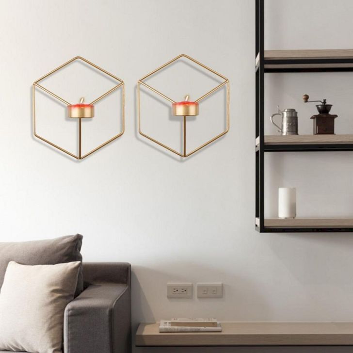 1-minimalist-wall-metal-candle-ideas