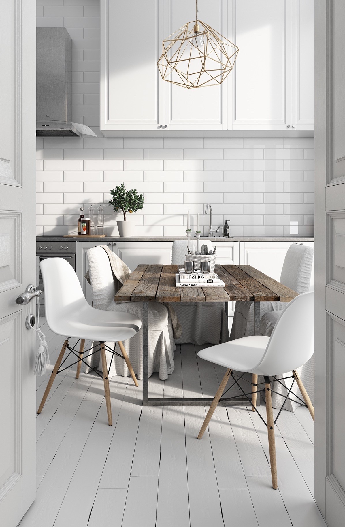 1-white-wood-stencil-chandelier-scandinavian-kitchen