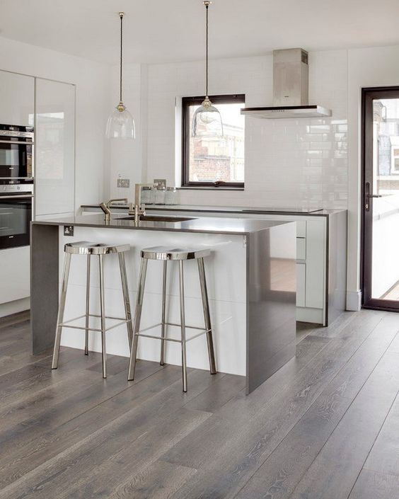 10-10-grey-hardwood-floors-look-awesome-with-stainless-steel-kitchen-items