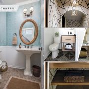 15 awesome powder room treatment you can copy 2