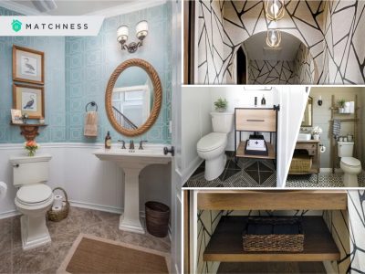 15 awesome powder room treatment you can copy 2