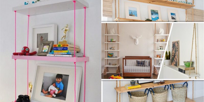15 hanging shelves to complete your unique home furniture 2