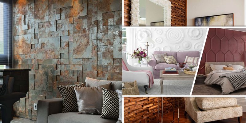 20 unique and aesthetic textured wall designs for your home interior 2
