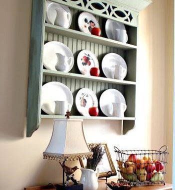 17 Mind-Blowing Design Rustic Plate Racks For Your Lovely Kitchen