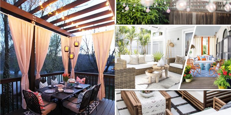 30 ideas for your creative outdoor decoration project 2