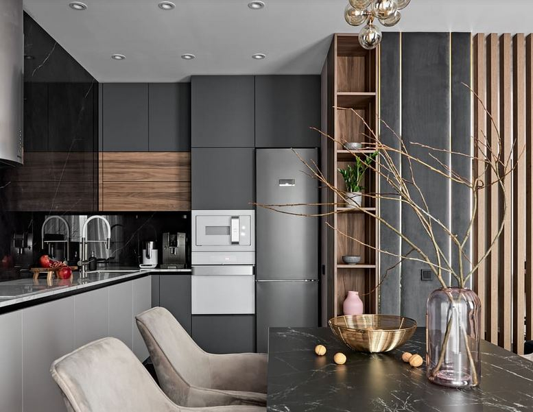 Apartment with modern interior design for a young family 2
