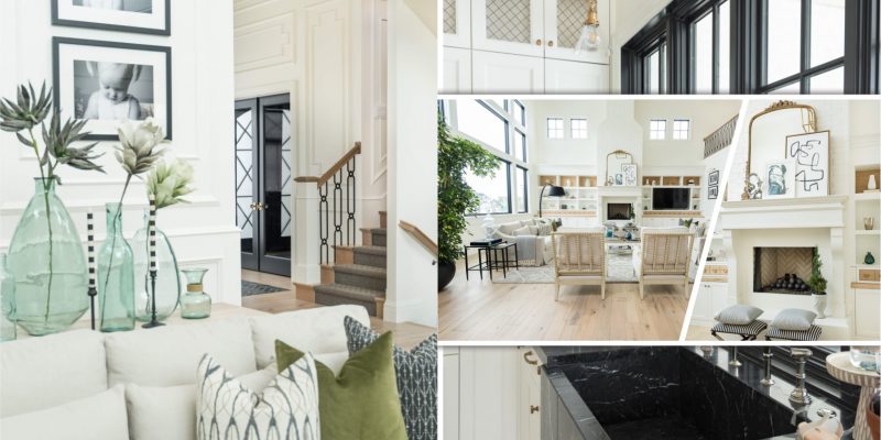 Beautiful spring home decor with faux and fresh greens that anyone will love 2