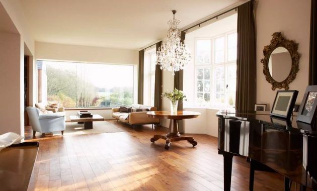 Beautiful transparent living room