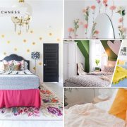 Bedroom decor with bright items ideas to bring freshness and makes your mood spring 2