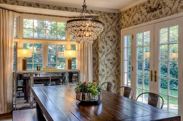 Bling chandelier for dining room