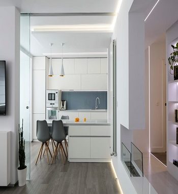 Breezy white kitchen interior Galvanize Minimalist Kitchen Design Ideas For Your Modern Homes