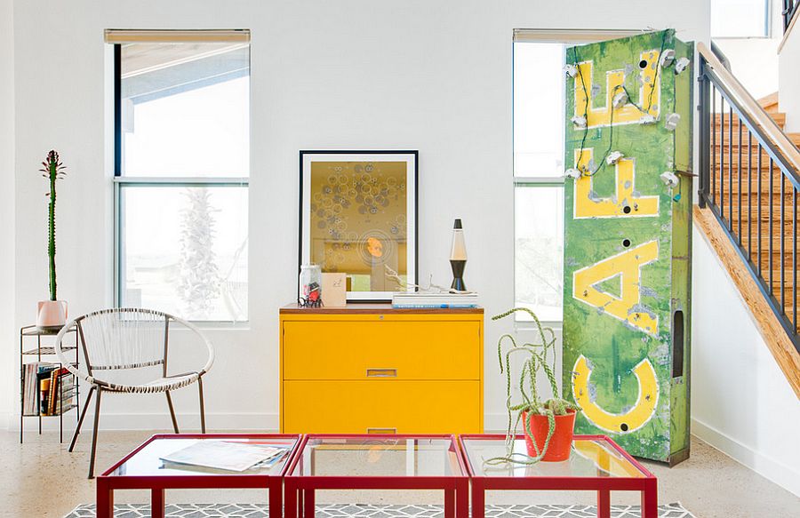 Bright-pops-of-color-in-the-living-room-coupled-with-vintage-charm-1