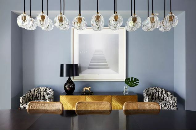 Crystal chandelier for dining room