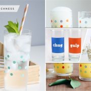 Diy colored creative ideas to update your glassware to the next level 2