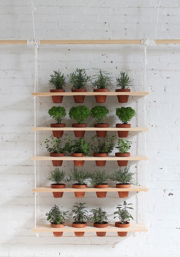 Diy-wall-hanging-garden