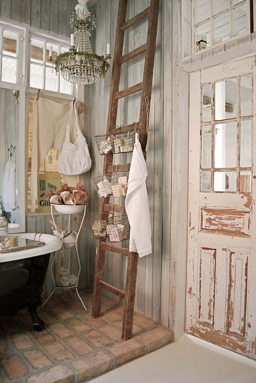 Fascinating-shabby-chic-bathroom