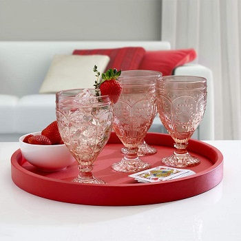 Fitz and floyd trestle glassware Prettiest Colored Glassware You Can Definitely Add For Your Collection
