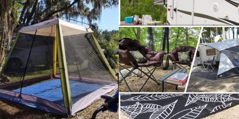 Good-looking campsite and patio decorating ideas for all types of rvers 5