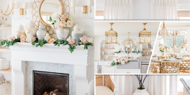 Gorgeous way to decorate a home with faux florals in spring that so inspiring 2