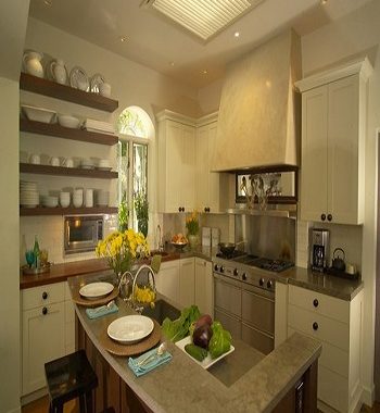 Indian valley road style Utilitarian Contemporary Kitchen Floating Shelves Ideas For Best Additional Storage