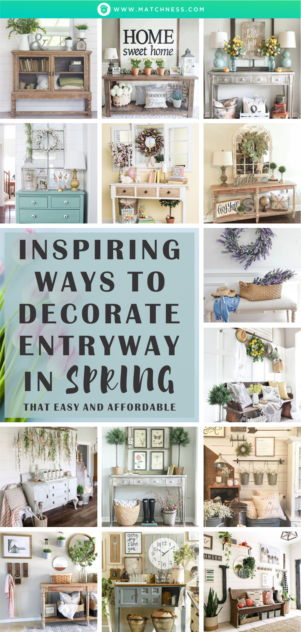 Inspiring-ways-to-decorate-entryway-in-spring-that-easy-and-affordable1