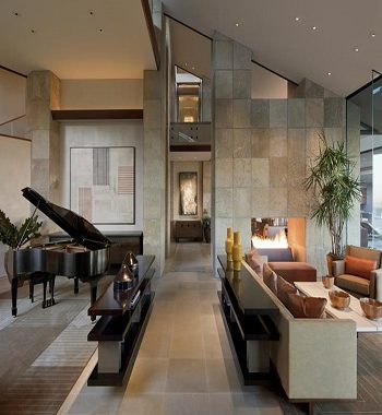 Luxurious earth tone living room Perfectly Blending Living Room Ideas With Earth-Tone Style