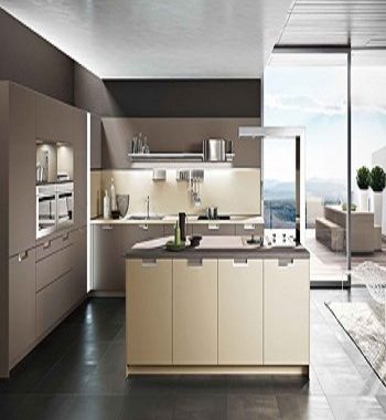 Luxurious gloss kitchen High Gloss Kitchen Style To Style With Earth Tone Design Ideas