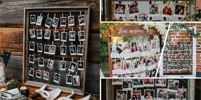 Make your own polaroid photo display with these 85 ideas2