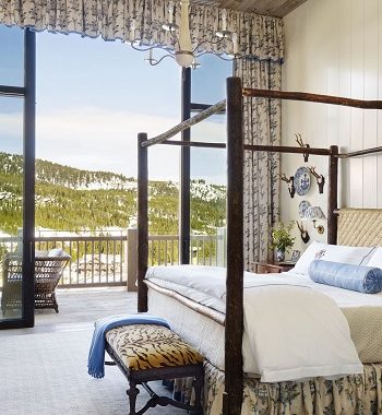 Master bedroom with sexy bench