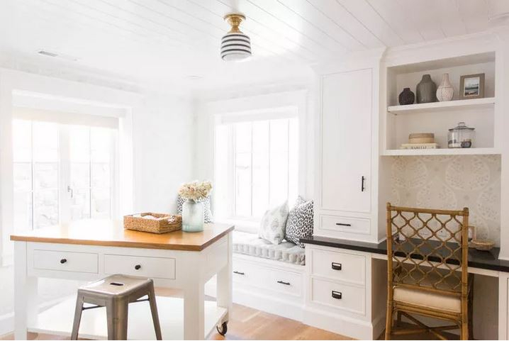 Mid-century flush mount lighting