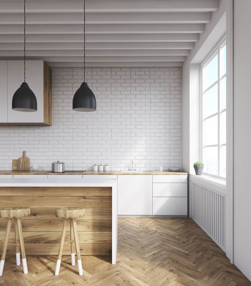 Parquet-flooring-modern-kitchen-ideas
