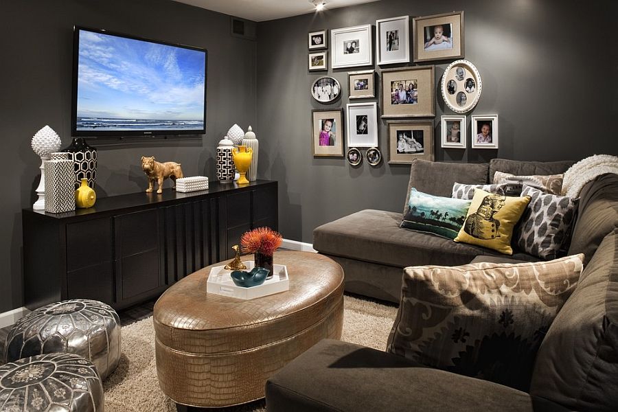 Perfect-shade-of-gray-for-the-dark-and-moody-tv-room