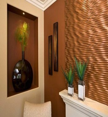 Pleasing copper earth tones Perfectly Blending Living Room Ideas With Earth-Tone Style