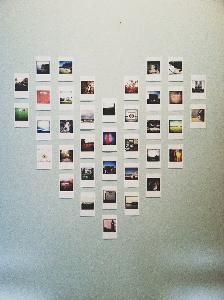 Polaroid-heart