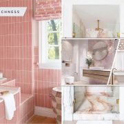 Pretty pink bathroom decor ideas to attain a cozy and sweet atmosphere 2