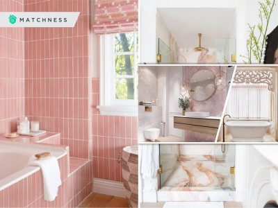 Pretty pink bathroom decor ideas to attain a cozy and sweet atmosphere 2