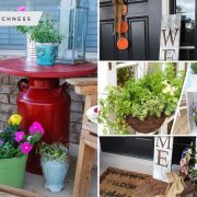 Pretty spring porch decor ideas below can help make your house shine as bright outside 2